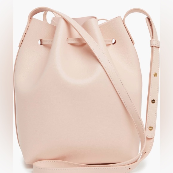 LAST ONE!! Mansur Gavriel Mini Saffiano Leather Bucket Bag - Picture 3 of 12
